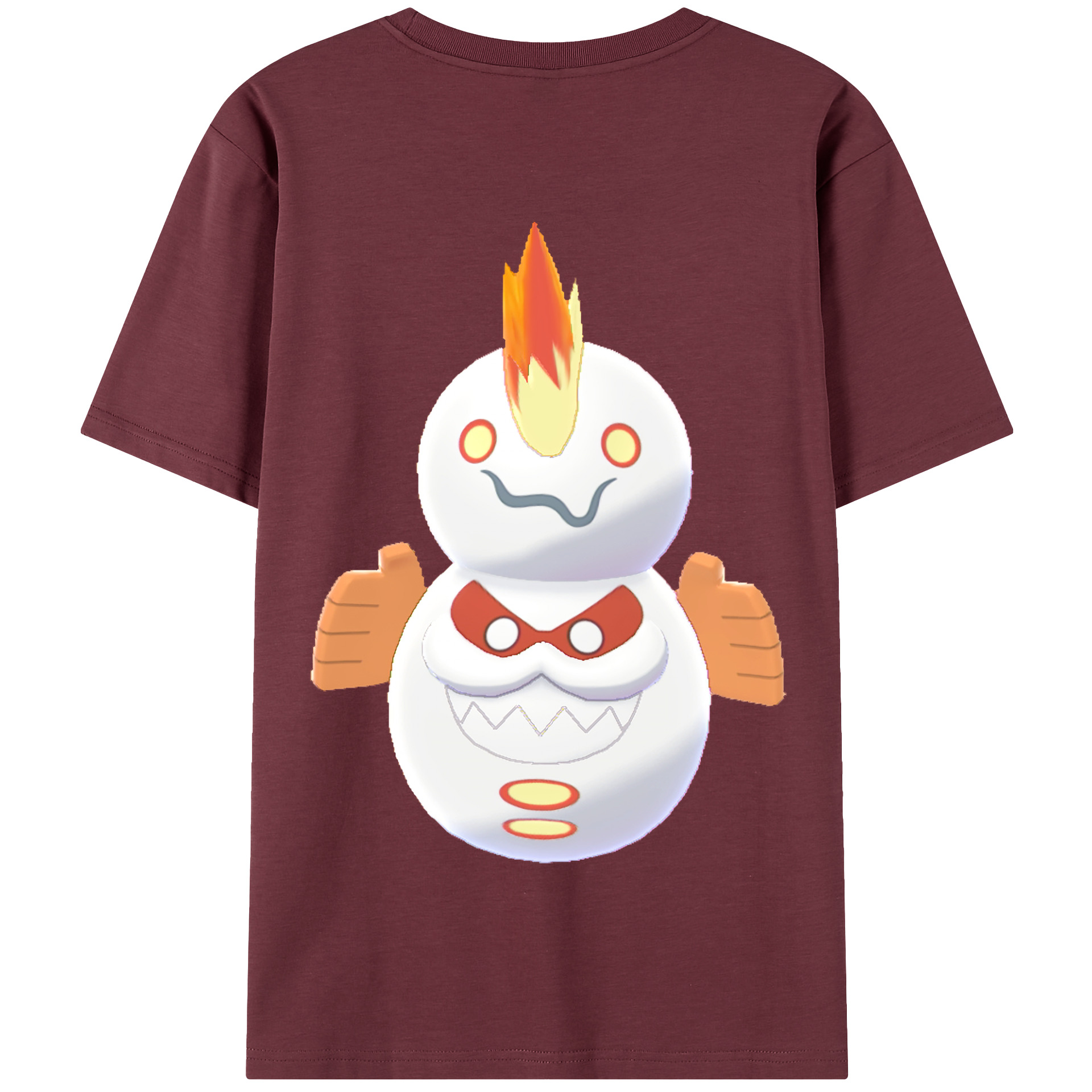 （画像用） ポケットモンスター Pokémon 綿100％半袖Tシャツ（背面プリント）